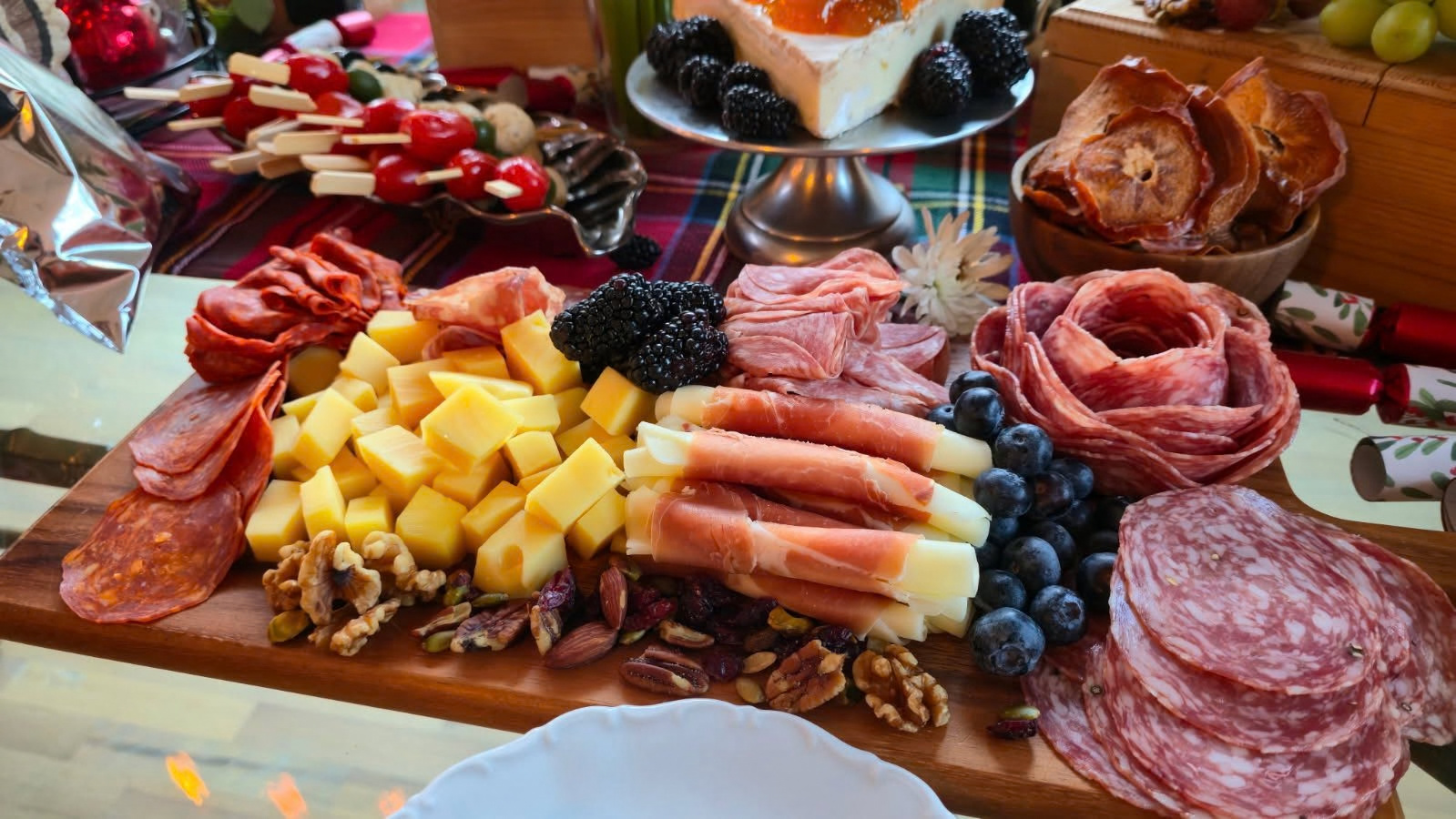 Holiday charcuterie board