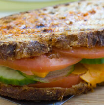 Cucumber Cheese Sandwich